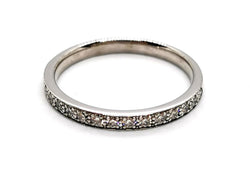 Mauboussin Bague Demi alliance Lovissime aussi Or blanc Diamant - Castafiore
