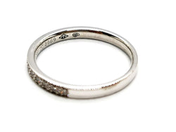 Mauboussin Bague Demi alliance Lovissime aussi Or blanc Diamant - Castafiore