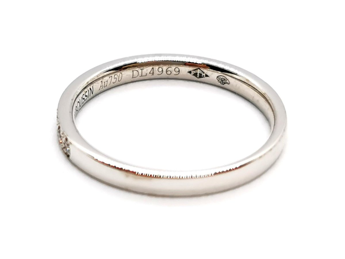 Mauboussin Bague Demi alliance Lovissime aussi Or blanc Diamant - Castafiore