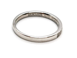 Mauboussin Bague Demi alliance Lovissime aussi Or blanc Diamant - Castafiore