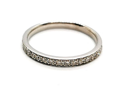 Mauboussin Bague Demi alliance Lovissime aussi Or blanc Diamant - Castafiore