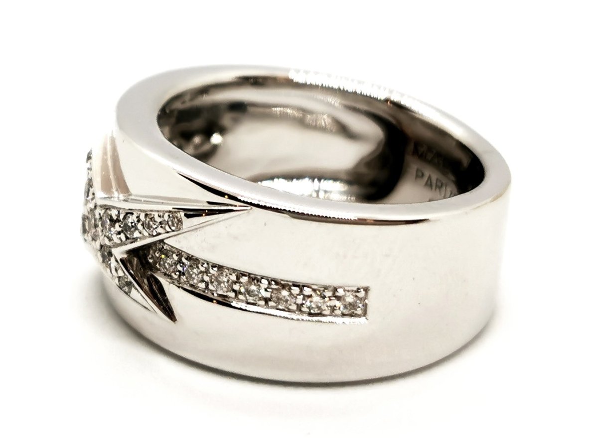 Mauboussin Bague Etoile étoile divine Or blanc Diamant - Castafiore