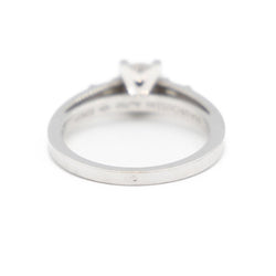 Mauboussin Bague Solitaire Courtisane Or blanc Diamant - Castafiore
