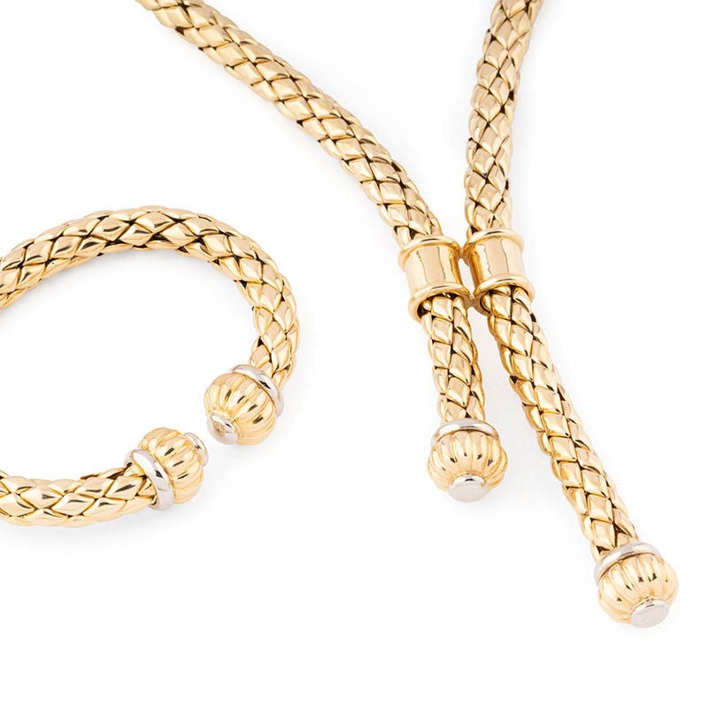 Collier Négligé  2 ors Maison CHIMENTO