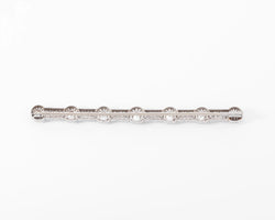 Broche en platine et diamant époque Art Déco