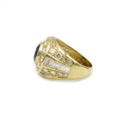 Bague - Saphir & Diamants