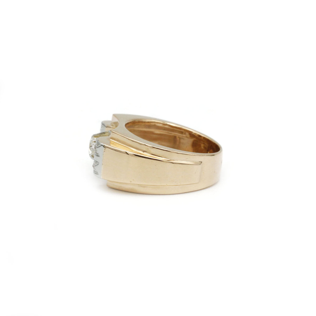 Bague TANK - Or Et Diamants