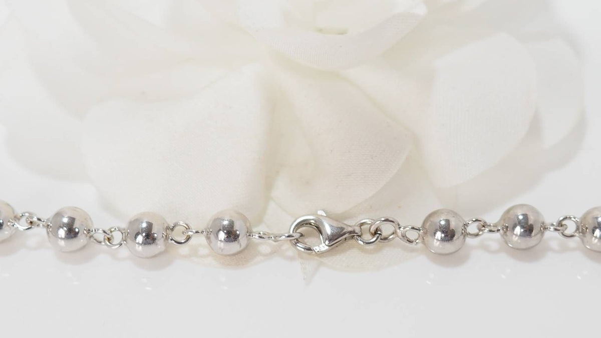 Collier Marseillais en or blanc