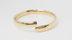 Bracelet Jonc flexible en or jaune