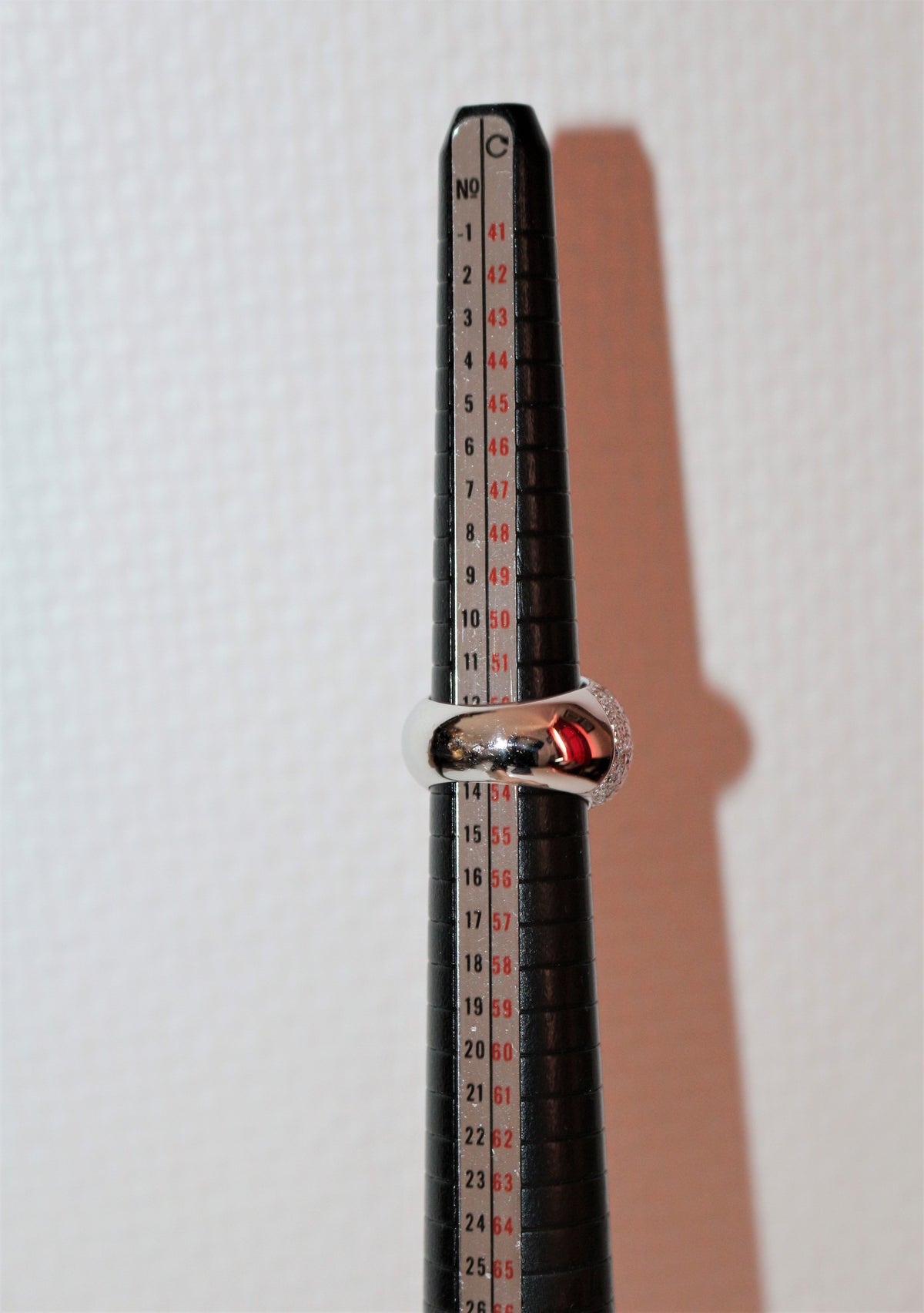 Bague Cocktail en or blanc, tourmaline et diamant