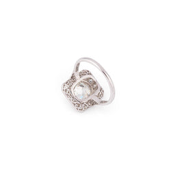 Bague Art Déco Platine et diamants