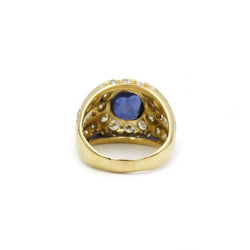 Bague - Saphir & Diamants