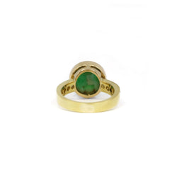 Bague - Jadéite et Diamants