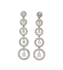 Boucles D'Oreilles - Or Et Diamants