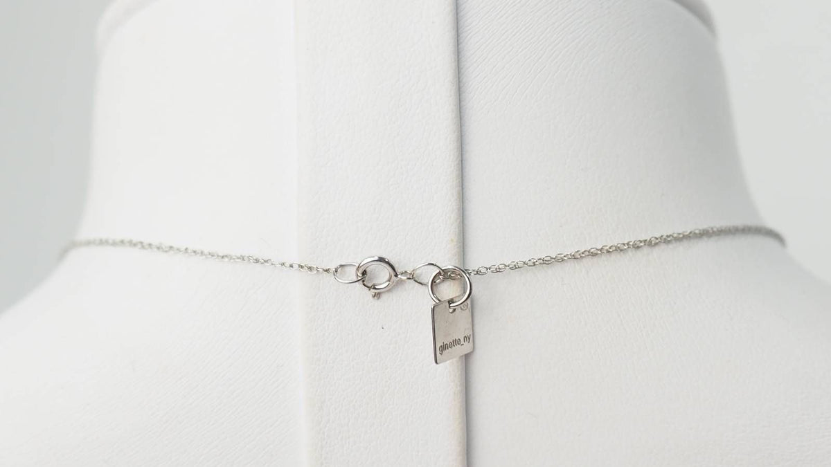 Collier Ginette NY Monogram "One"
