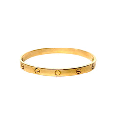 Bracelet CARTIER Love en or jaune (Taille 19)