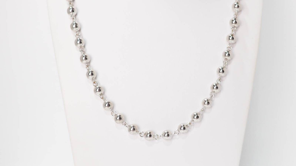 Collier Marseillais en or blanc