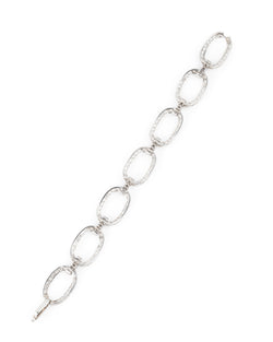 Bracelet Art déco  en platine et diamants