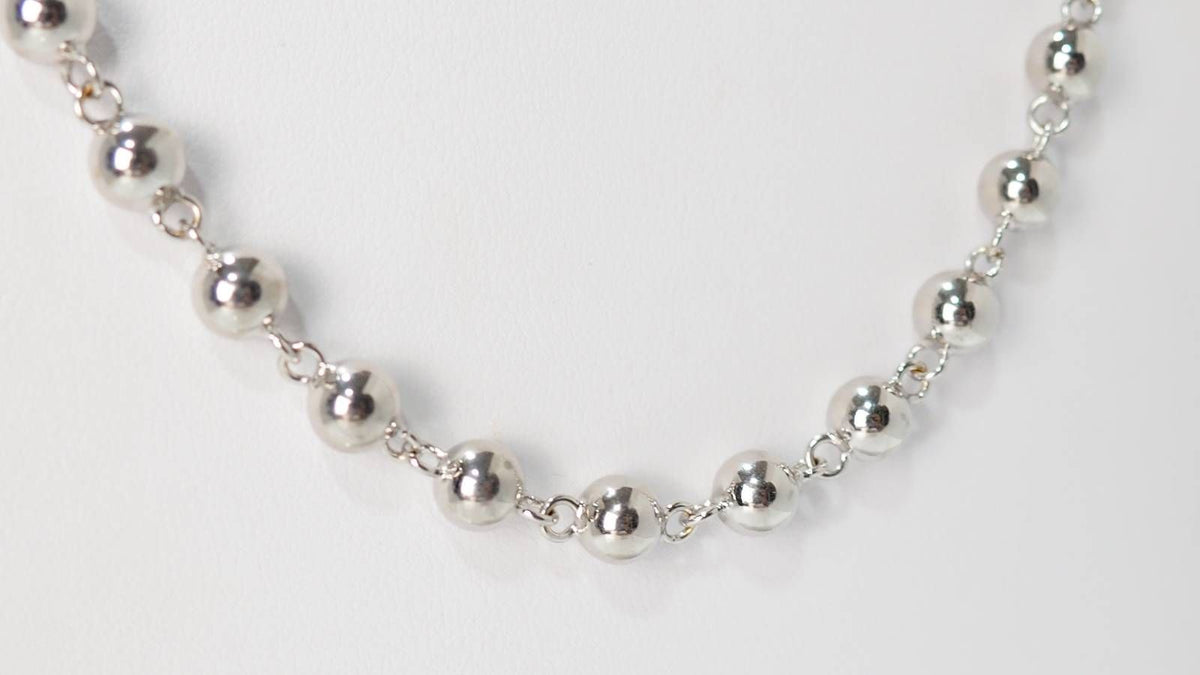 Collier Marseillais en or blanc