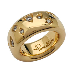 Bague Pomellato, "Iconica", or rose, diamants