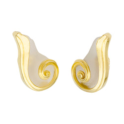 Boucles d'oreilles Lalaounis cristal de roche