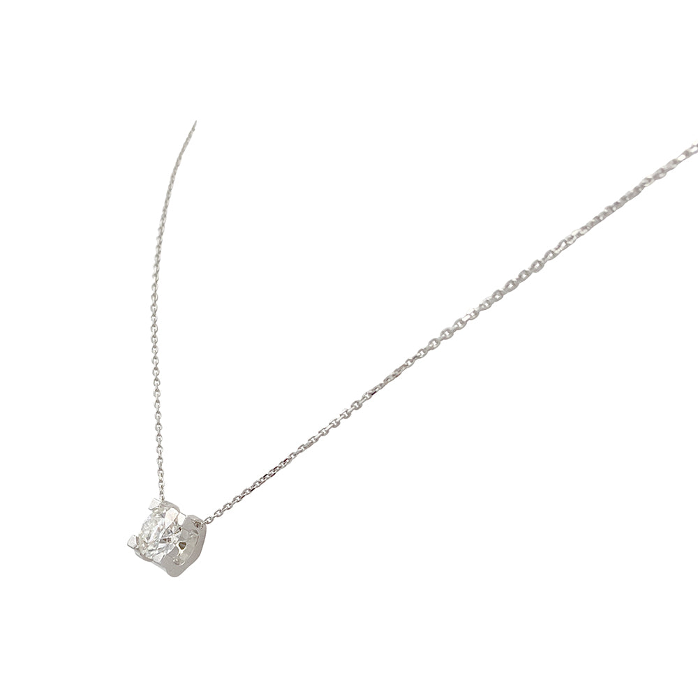 Collier Cartier, "C de Cartier", or blanc, diamant