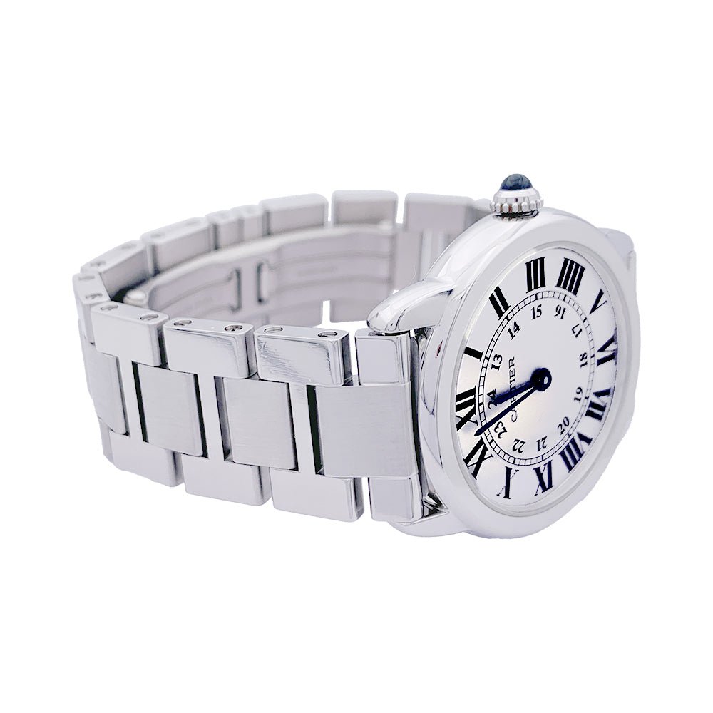 Montre CARTIER "Ronde Solo" en acier - Castafiore
