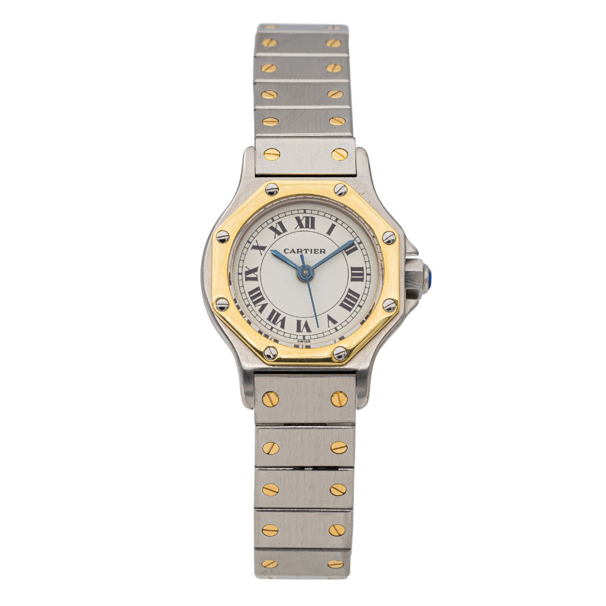 Montre CARTIER Santos en acier - Castafiore