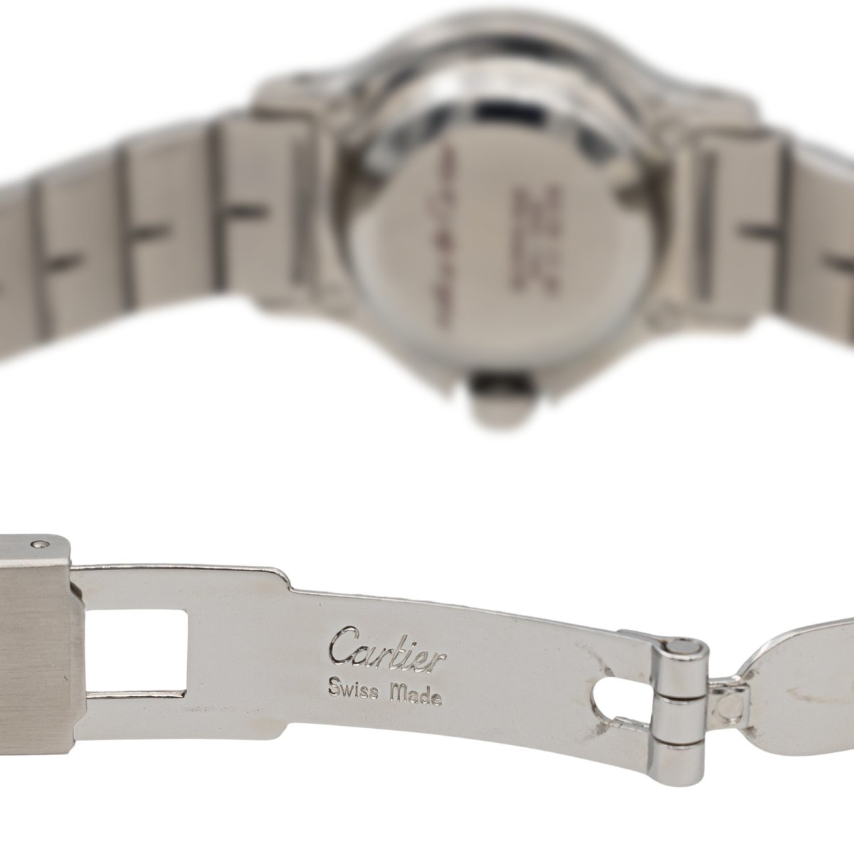 Montre CARTIER Santos en acier - Castafiore