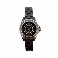 Montre CHANEL J12 acier en céramique noire - Castafiore