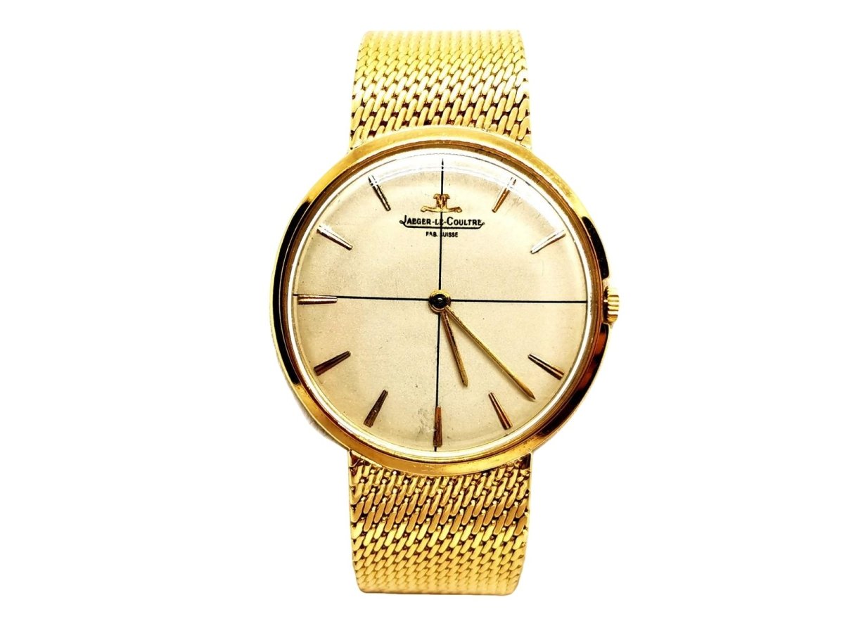 Montre JAEGER LECOULTRE en or jaune - Castafiore