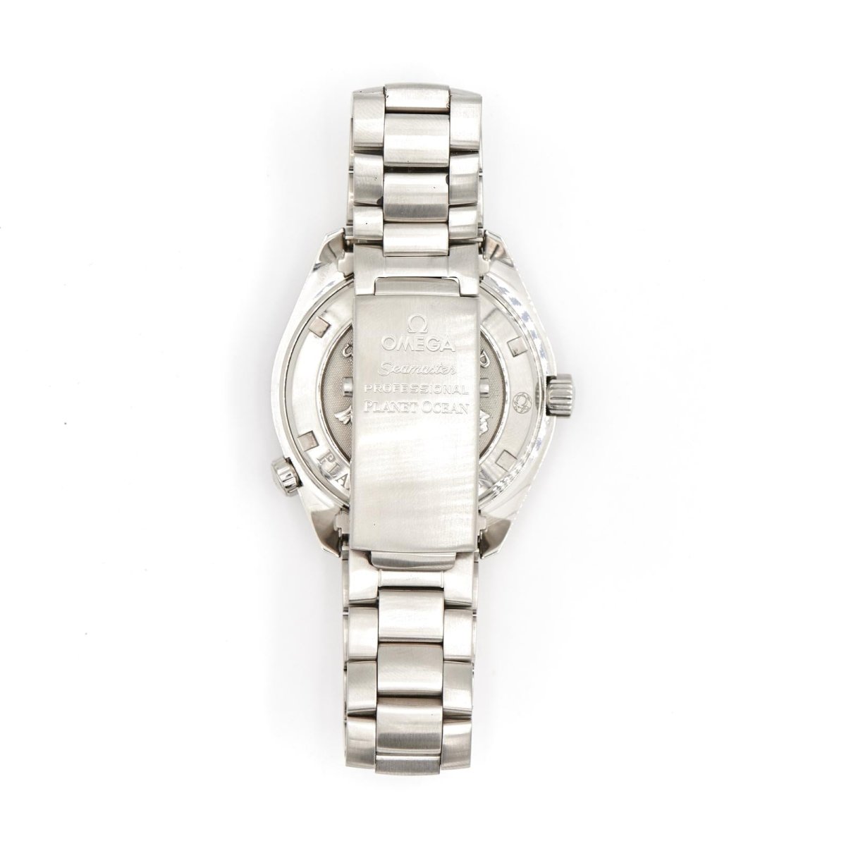 Montre OMEGA "Planet Ocean Seamaster", en acier - Castafiore