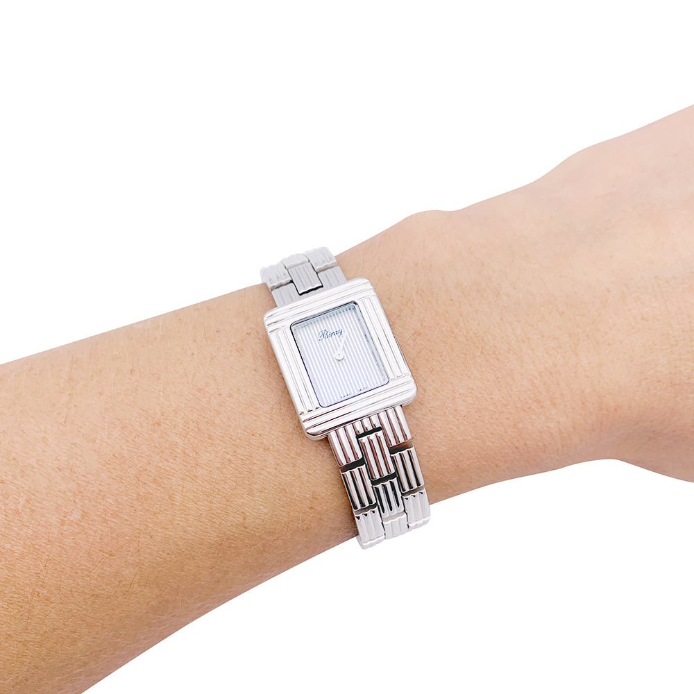 Montre POIRAY "Ma Première Mini" en acier. - Castafiore