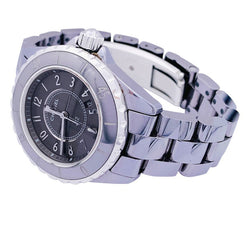 Montre Quartz CHANEL "J12 Chromatic" en acier céramique de titane - Castafiore