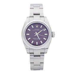 Montre Rolex,"Oyster Perpetual", en acier. - Castafiore