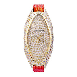 Montre VACHERON CONSTANTIN, or jaune et diamants. - Castafiore