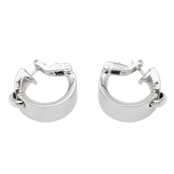 Paire de Boucles d'oreilles CHAUMET Liens en or blanc - Castafiore