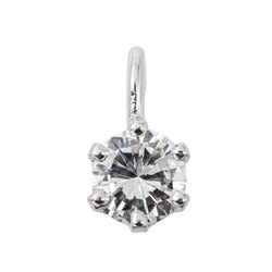 Pendentif Or blanc Diamant - Castafiore