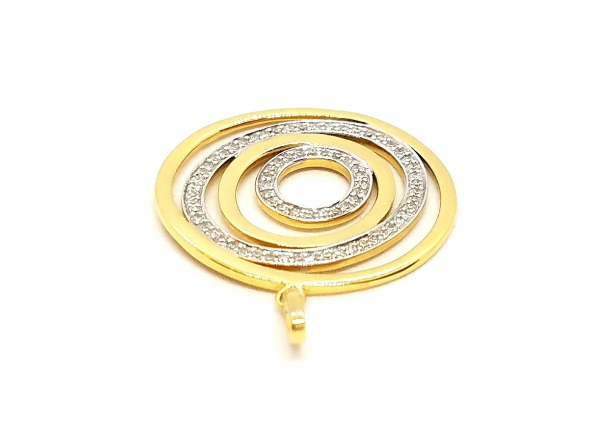 Pendentif Or jaune Diamant - Castafiore