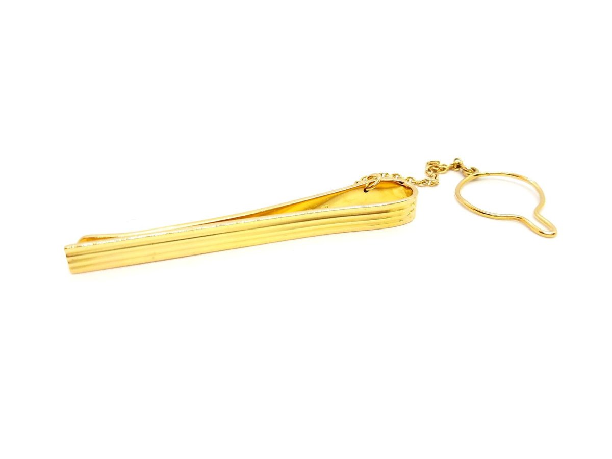 Pince à cravate HERMÈS en or jaune - Castafiore