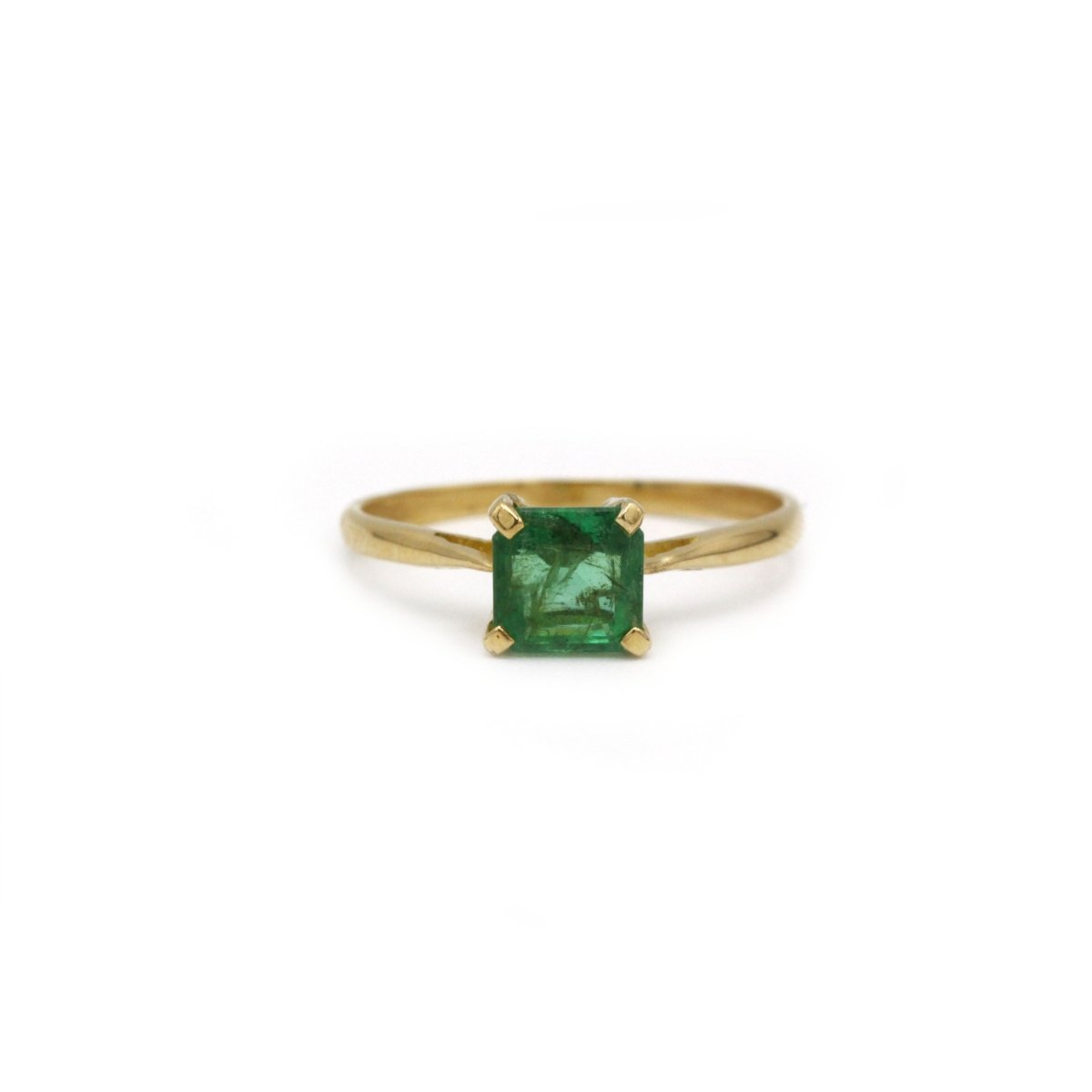 Solitaire - Or et Emeraude - Castafiore